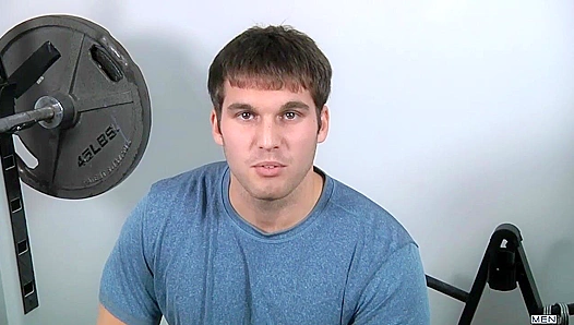 Thick Gym Bros Fuck Joyfully While Lifting Weights - From Str8 to Gay