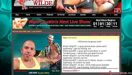 Austin Wilde Tops in a Mind-Blowing Big Dick Extravaganza!