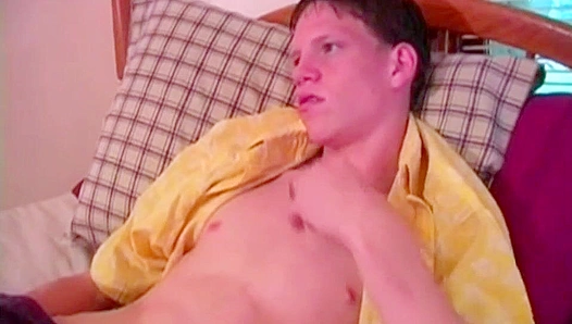 Cocky Boy Jacks Off to the Limit in Steamy Solo Vid