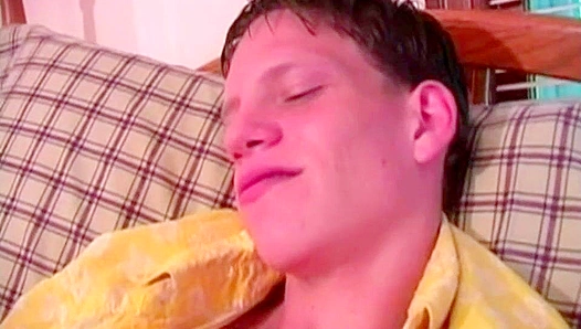Cocky Boy Jacks Off to the Limit in Steamy Solo Vid