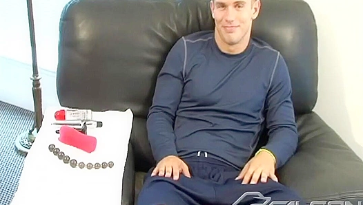 Dude Spices Up Masturbation with Anal Beads - Falcon Studios