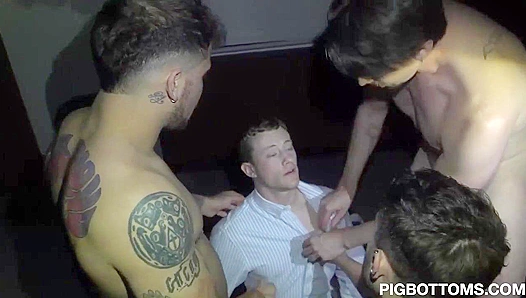 Inspector Aaron Allen's Rough Ride - A Savage Gangbang Adventure