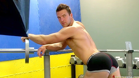 Trystan Bull Shows Off His Firm Booty On Set - A Sexy Behind-the-Scenes Encounter