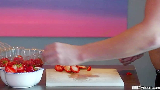 Billy Santoro Pounds Luke Hard in the Kitchen - Man Royale