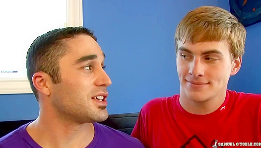 Horny Samuel O'Toole Pounds Noah Brooks' Bum On Set