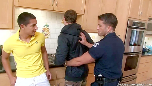 Cody Cummings Ruthlessly Fucks Tony Newport's Eager Mouth