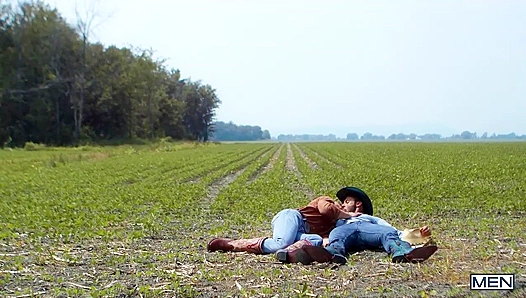 Cowboys Olivier & Dom Fuck Wild in Nature