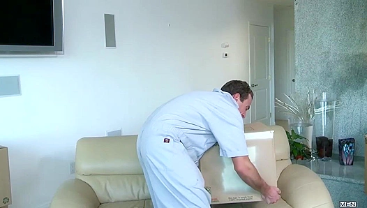 Horny Jacob Durham & Trevor Knight - Self-Facial Orgy - Drill My Hole!