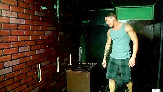 Hunky Johnny Rapid Bends Over for Sebastian Young - Straight Turned Gay