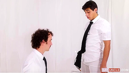 Creepy Greg Mckeon Pounds Gabe Bradshaw's Tight Bum - Missionary Boys