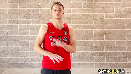 Interview Heat - Victor Sunshine Gets Intense & Personal  Gay XXX