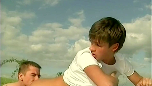 Sebastian Gould and Palo Vyper Take It Outdoors for Some Fresh Air Anal Fun - Gay XXX