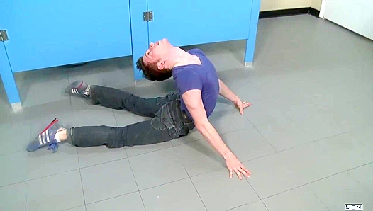 Jacked Athletes Trevor & Jesse - Intense Anal Action at School