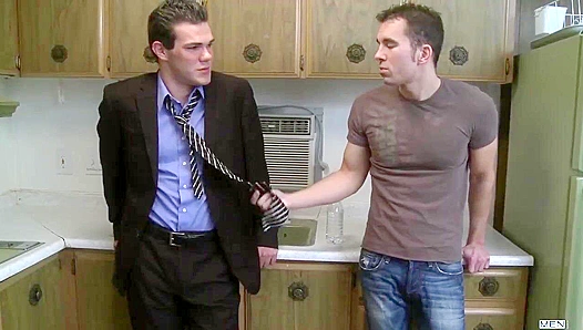 Leon Knight & Dylan Hauser - Astonishing Anal Adventures in the Gay Office