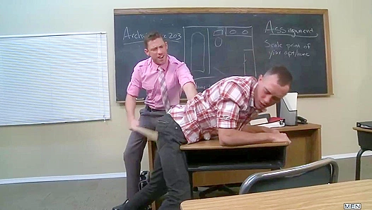 Kirk Cummings & Boston Miles - A Taste of Sodomy in School