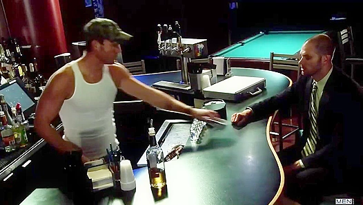 Hard Cocktails - Two Dudes Fuck Wildly in The Gay Office