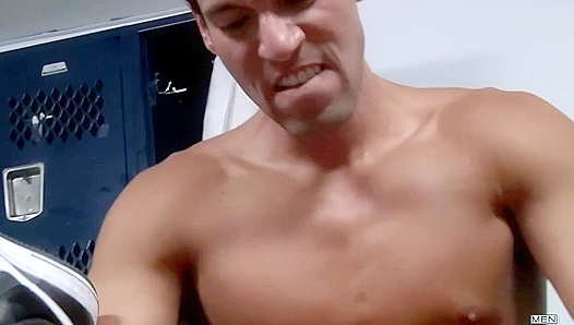 Devin Adams and Alexander Garrett Get Wild with Huge Dicks at School