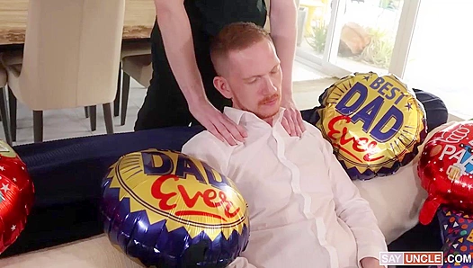 Daddy's Day - Brody Kayman & Zacc Andrews Share Family Cock