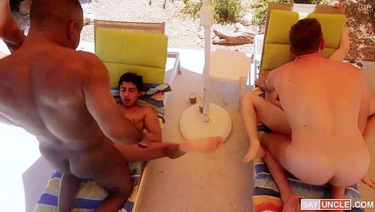 Twink Traditions - Ryan St. Michael & His Hottie Crew Trade Blows