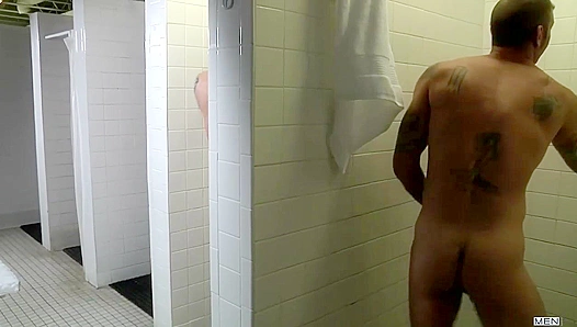 Spencer Fox Shines in Kinky Gangbang Jizz Orgy