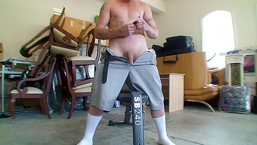 Jt Stryker - Lifting Weights & Stroking Dick - Gay XXX