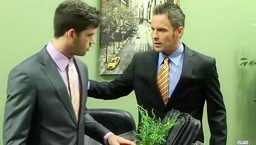 Tyr Alexander Slams Jimmy Fanz Hard in TheGayOffice