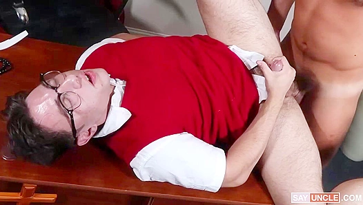 Foot Fetish Priest Tempts Archie Paige and Matheuz Henk - YesFather