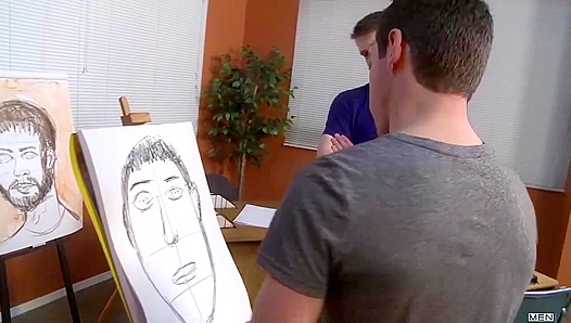 Colby Keller & Rylan Shaw - Drill My Hole While We Debate Art