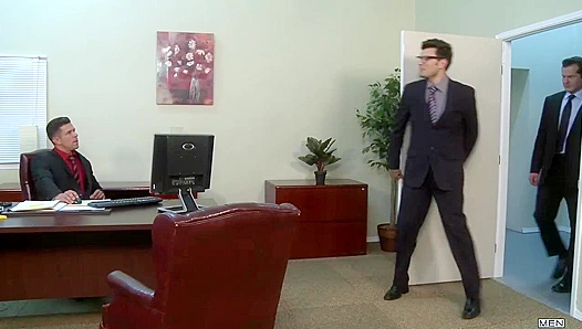 Thirsty Parker London & Trenton Ducati Heat Up The Gay Office