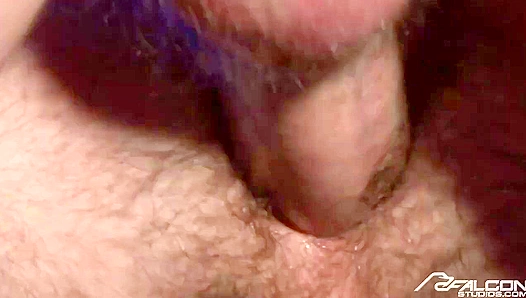 Horny Dillon Buck & Colton Steele Fuck Under Blue Light