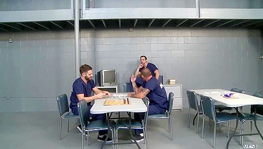 Prison Bang - Straight Guys TurnedGaywith Tommy Defendi & Crew