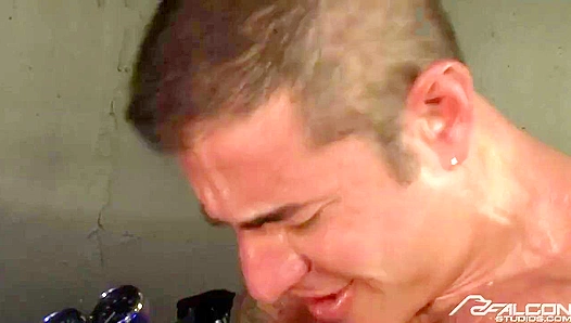 Leather Daddies - Nick Moretti & Nick Piston's Hard Anal Session