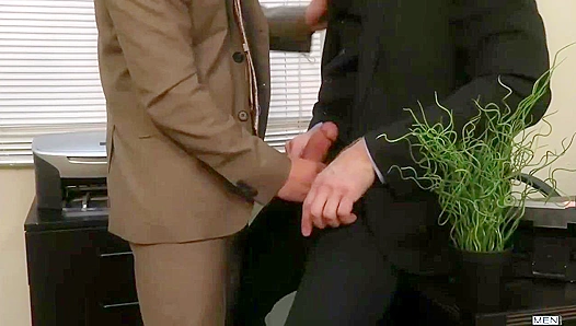 Gay Office Desire - Bobby Clark & Christopher Daniels Heat Up the Boardroom