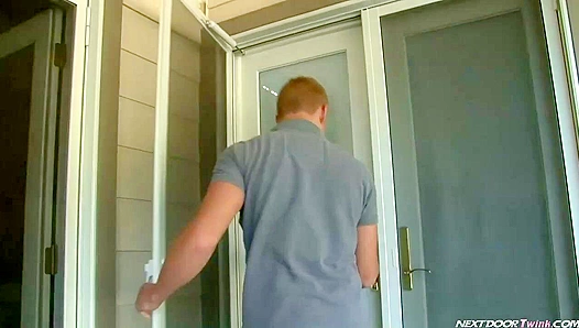 Devin Dixon and Connor Chesney - Hot Anal Action Next Door