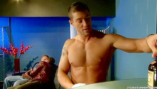 Cody Cummings Feeds His Cock in a Hot Threesome