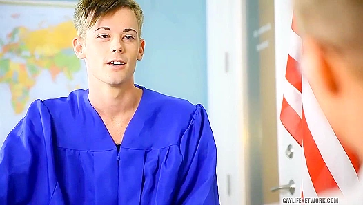 Jesse Lacroix and Taylor Garrett - Naughty Classroom Sodomy Lessons