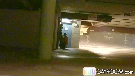 Sloppy Public Blowjob - Passionate Action at  Gay XXX