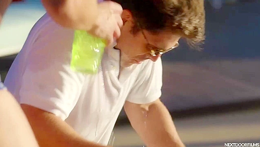 Juicy Brunette Couch Fuck - Dakota Payne & Devin Franco - NextDoor Films