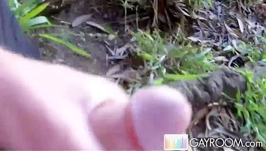 Clay Towers - The Risky Public Masturbator at  Gay XXX