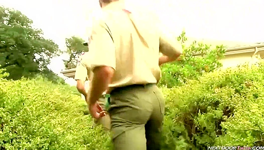 Adam Wirthmore, Julian Smiles, and Jay Kohl Fuck Hot Next-Door Twinks