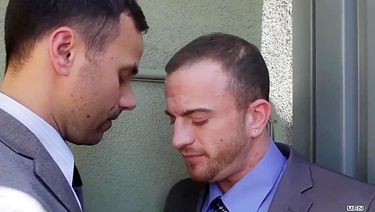 Steve Vex and Conner Habib Heat Up the Break Room - The Gay Office Fuck