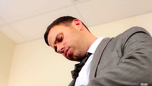 Steve Vex and Conner Habib Heat Up the Break Room - The Gay Office Fuck