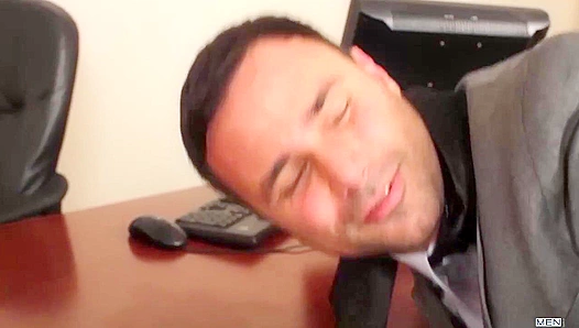 Steve Vex and Conner Habib Heat Up the Break Room - The Gay Office Fuck