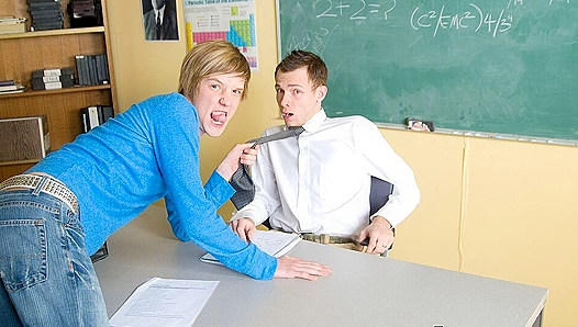 Teach Twinks - Hard Day of Love with Ethan Storm & Kaiden Ertelle