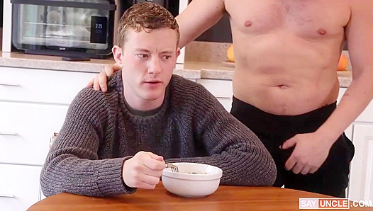 Step-Nephew Aaron Takes a Step Closer to Uncle Derek's Family Dick