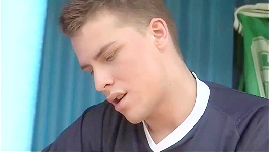 Kinky Soccer Sex - Alex Stevens and Jay Renfro Score Big - Gay XXX