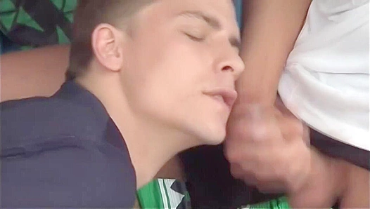 Kinky Soccer Sex - Alex Stevens and Jay Renfro Score Big - Gay XXX