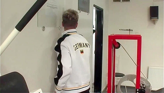 Sebastian Stone and Ronnie Badell - Hard Gym Anal Session