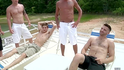 Johnny Rapid's Naval Gangbang - A Sailing Crew's Cum-soaked Ordeal