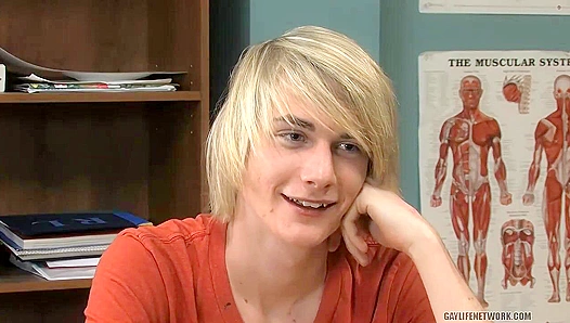 Kinky Classroom Anal - Preston Andrews Takes Aidan Chase's Virgin Ass